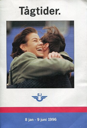 Tågtider 1996 våren