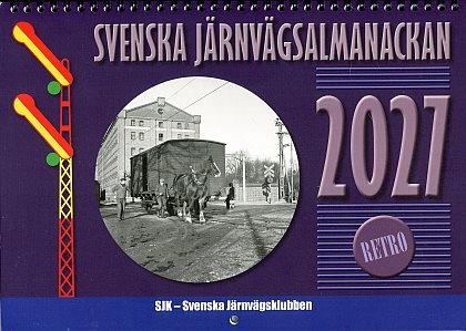 Svenska Järnvägsalmanackan 2027 Retro