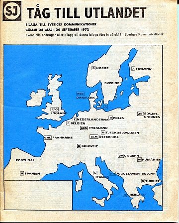 Tag tåget till utlandet 1972 sommaren