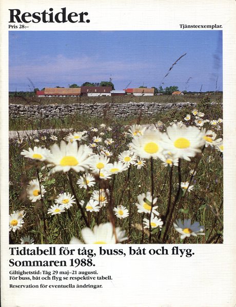 Restider 1988 Sommaren 