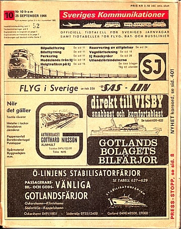 Sveriges Kommunikationer 1966-12