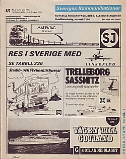 Sveriges Kommunikationer 1980-06/07