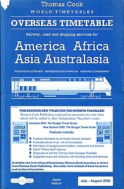 Overseas Timetable 2000 July-August