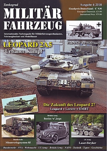 Militärfahrzeug 4/2018