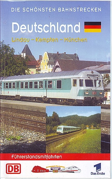 Lindau-Kempten-München Führerstandmitfahrt (VHS)