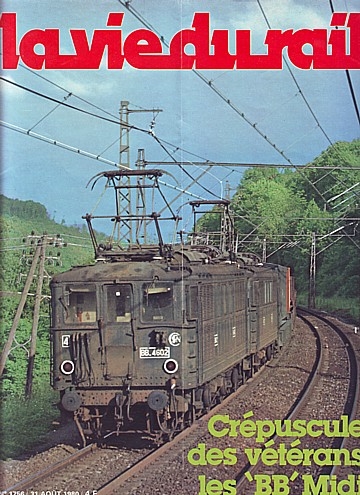 La Vie du Rail 1756. 31 août 1980