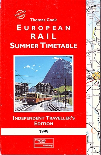 Cooks/European Rail Timetable