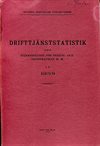 Drifttjänststatistik år 1938
