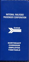 Amtrak Northeast Corridor Employee Timetable 1984