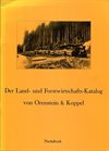 Der Land- und Forstwirtschafts-Katalog von Orenstein & Koppel