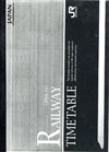 JR railway timetable 2006