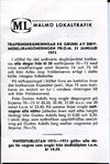 ML trafikinskränkningar 1974