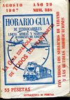 Horario Guia Agosto 1967
