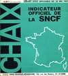 Indicateur officiel de la SNCF hiver 1967